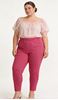Immagine di CURVY GIRL STRETCH ELASTICATED WAIST THREE QUARTER CAPRI